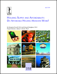 Housing Supply And Affordability: Do Affordable Housing Mandates Work?